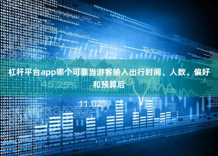 杠杆平台app哪个可靠当游客输入出行时间、人数、偏好和预算后
