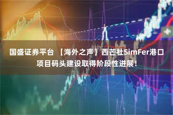 国盛证券平台 【海外之声】西芒杜SimFer港口项目码头建设取得阶段性进展！